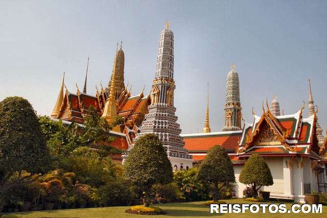 Paleis en de Wat Phra Kaeo