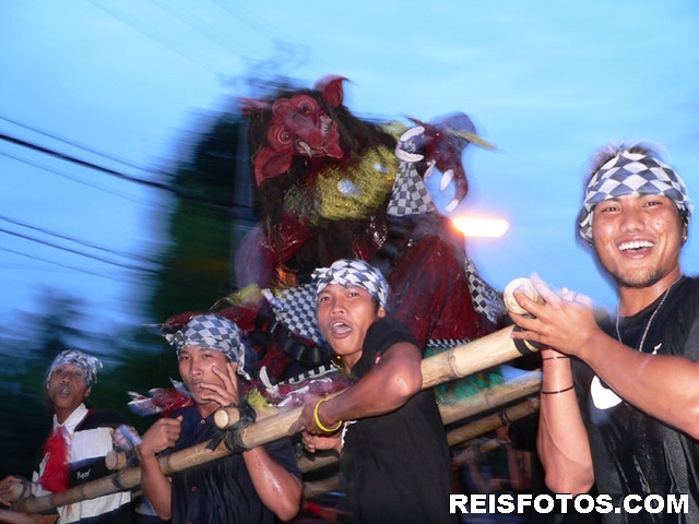 Ogoh ogoh in Lovina Noord-Bali