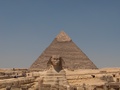 Sfinx en pyramides